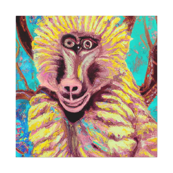"The Magnificent Baboon" - Canvas