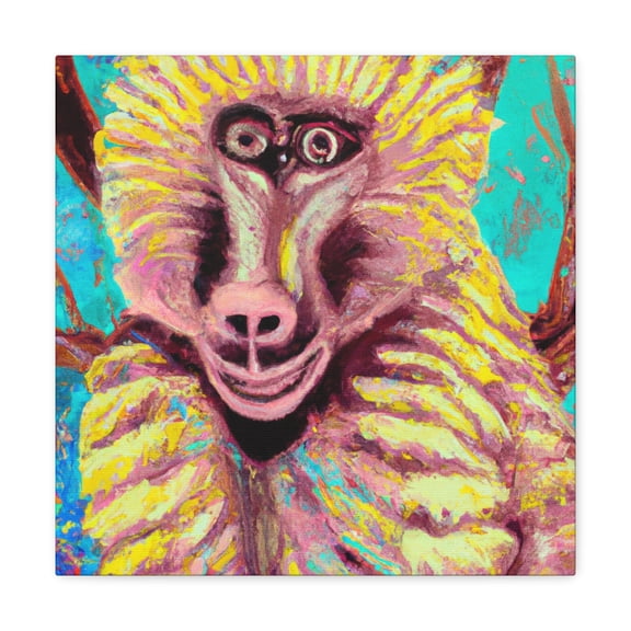 "The Magnificent Baboon" - Canvas