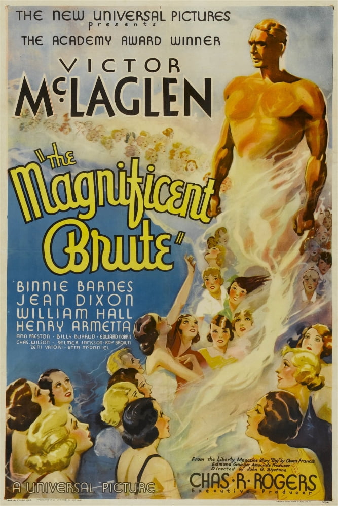 The Magnificent Brute Canvas Art - (11 x 17)