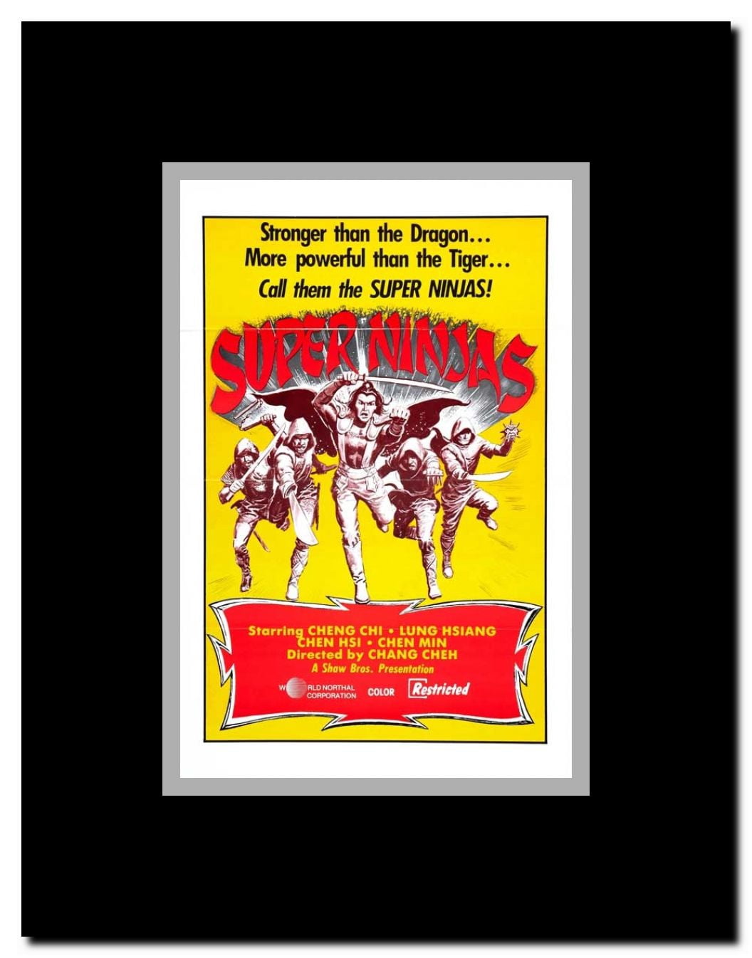 The Magnificent Butcher Framed Movie Poster