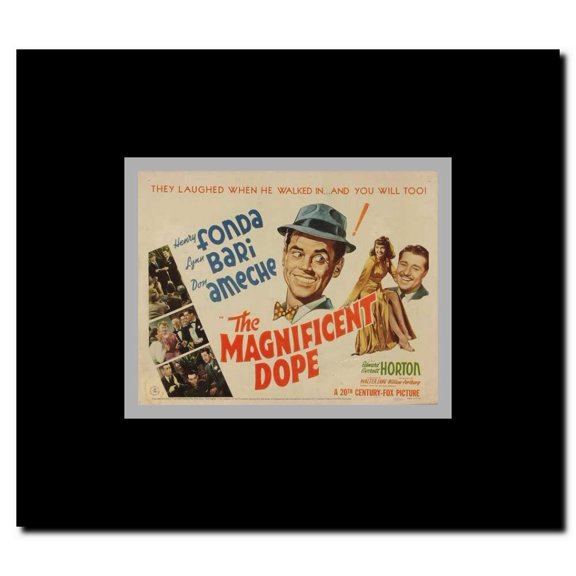 The Magnificent Dope Framed Movie Poster (11 x 17)