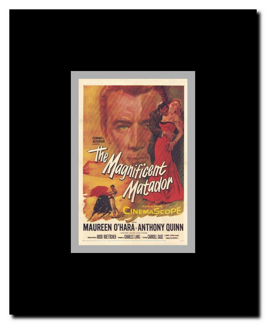 The Magnificent Matador Framed Movie Poster