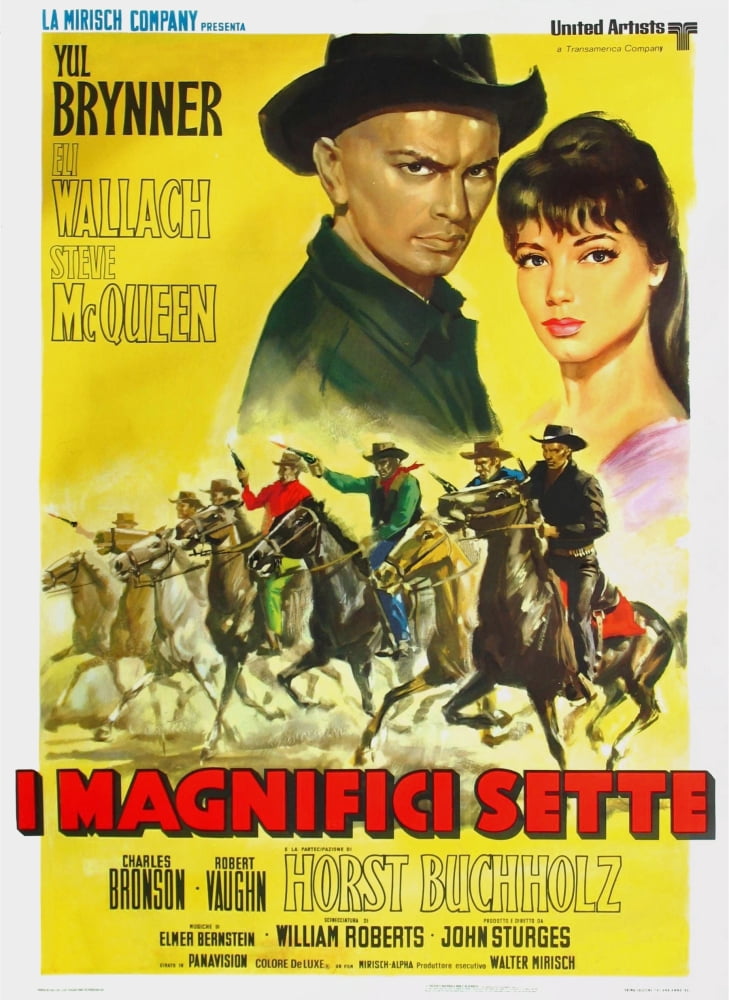 The Magnificent Seven Canvas Art - (24 x 36)