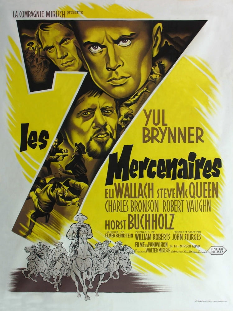 The Magnificent Seven Canvas Art - (24 x 36)