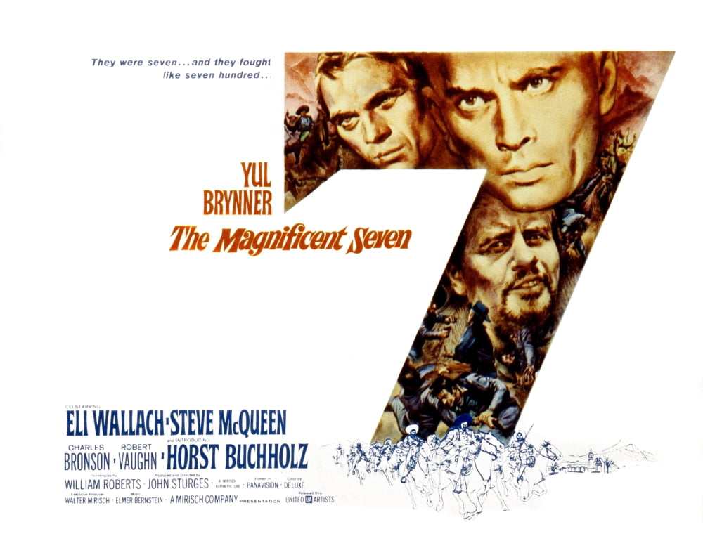 The Magnificent Seven Canvas Art - (28 x 22)