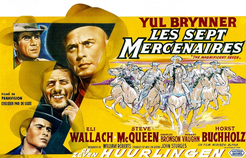 The Magnificent Seven Canvas Art - (28 x 22)