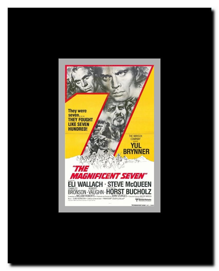 The Magnificent Seven Framed Movie Poster
