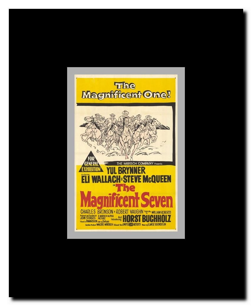 The Magnificent Seven Framed Movie Poster