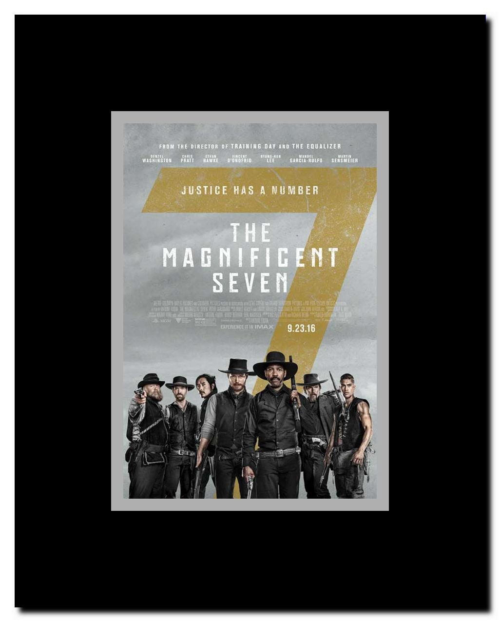 The Magnificent Seven Framed Movie Poster