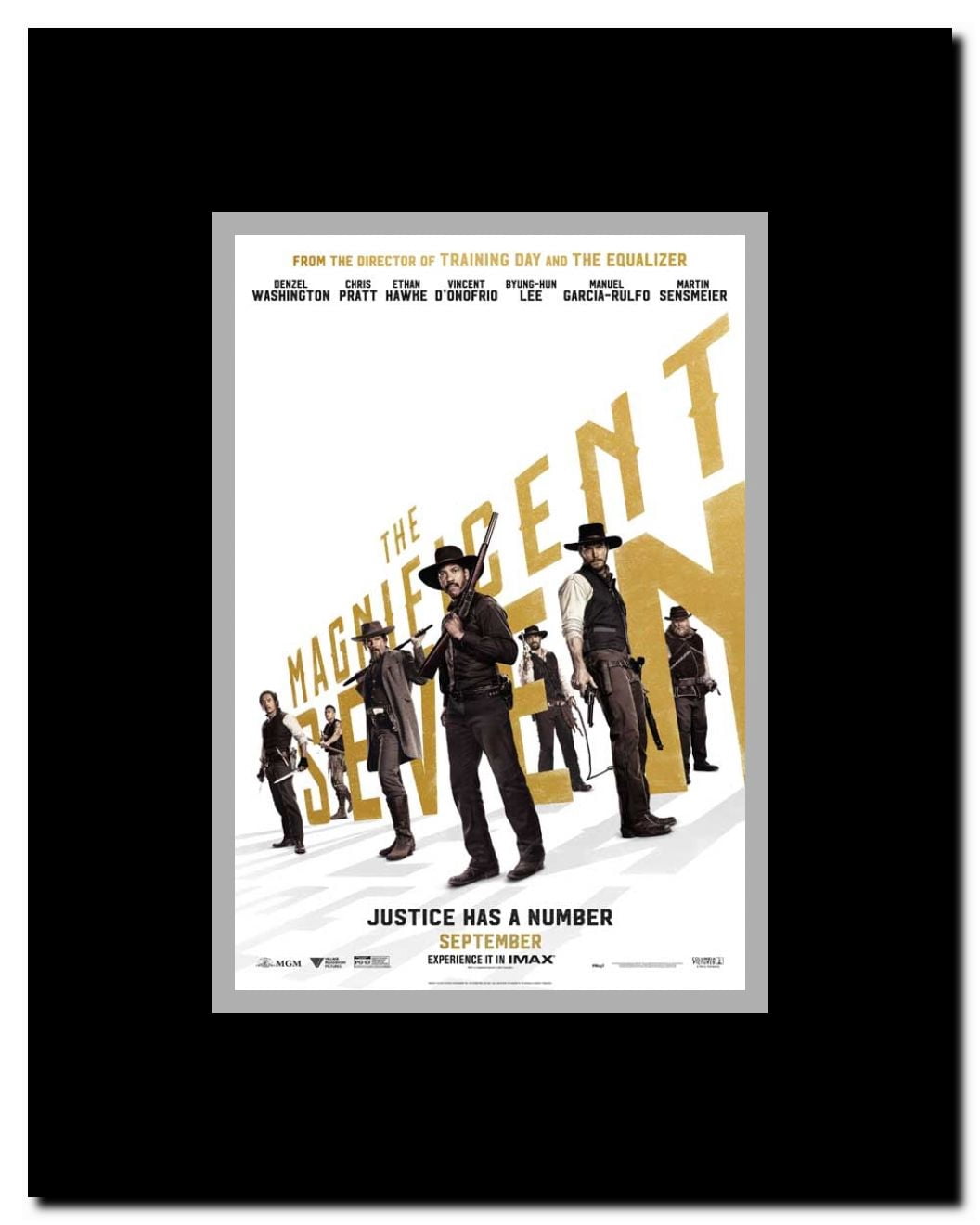 The Magnificent Seven Framed Movie Poster