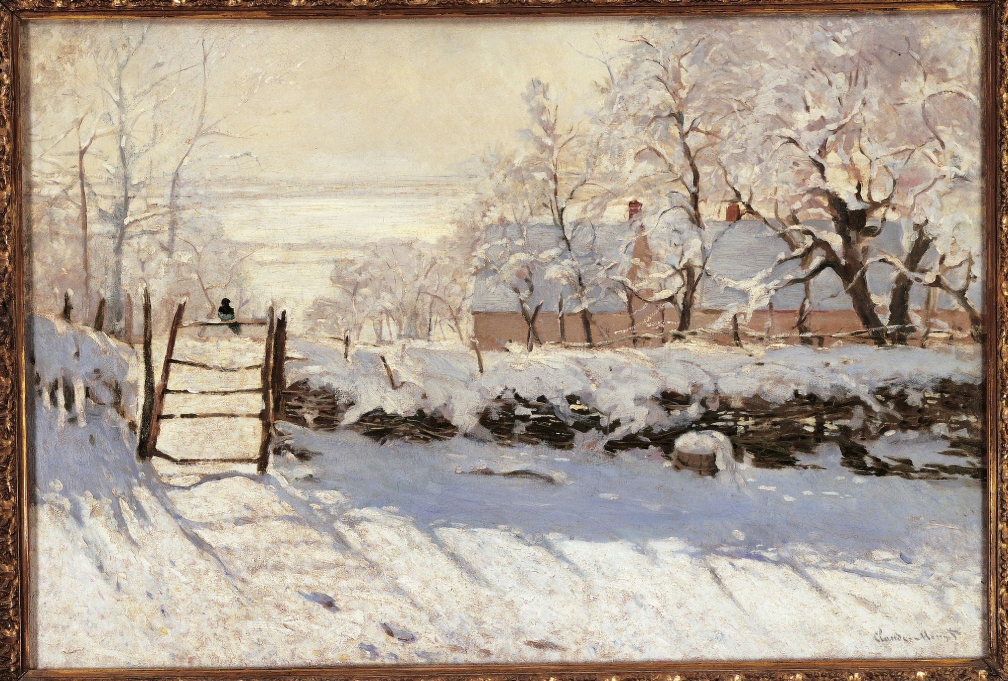 The Magpie Canvas Art - (36 x 24)