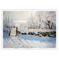 thumbnail image 1 of The Magpie - From an Original Color Painting by Claude Monet c.1869 - Master Art Print 10in x 14in, 1 of 4