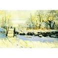 thumbnail image 1 of The Magpie Snow Effect- Monet - CANVAS OR FINE PRINT WALL ART, 1 of 1