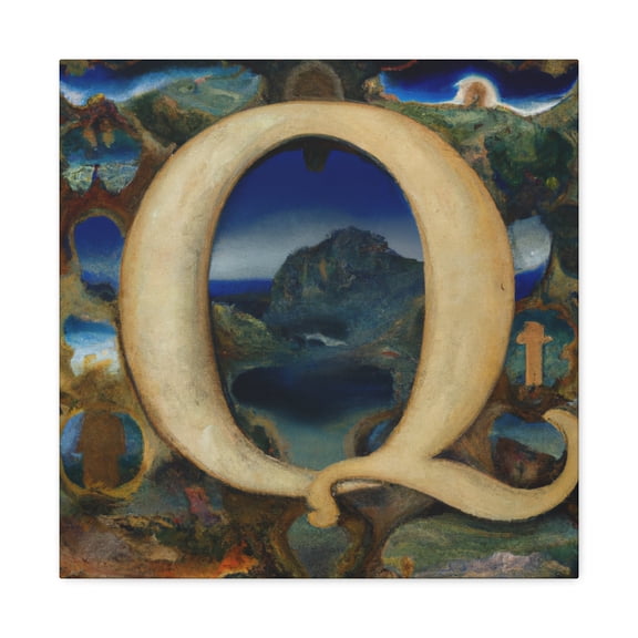 "The Maiden's Triumph" - Canvas
