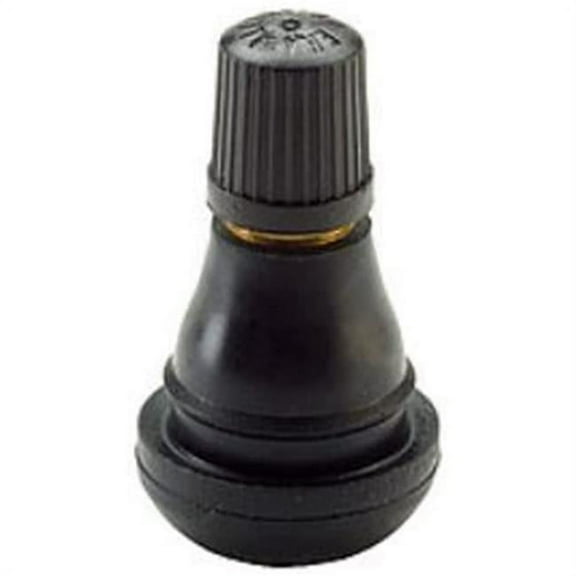 The Main Resource TMRTR412-50BAG TR412 Rubber Snap-in Tire Valve Stem - Bag of 50