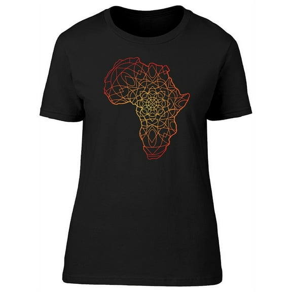 The Mainland Of Africa T-Shirt Women -Image by Shutterstock, Female Small