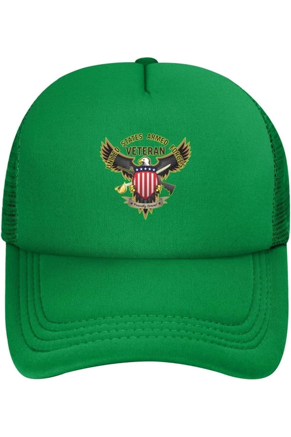 The Majestic American Bald Eagle Baseball Cap for Men Women Snapback Adjustable Mesh Back Hat