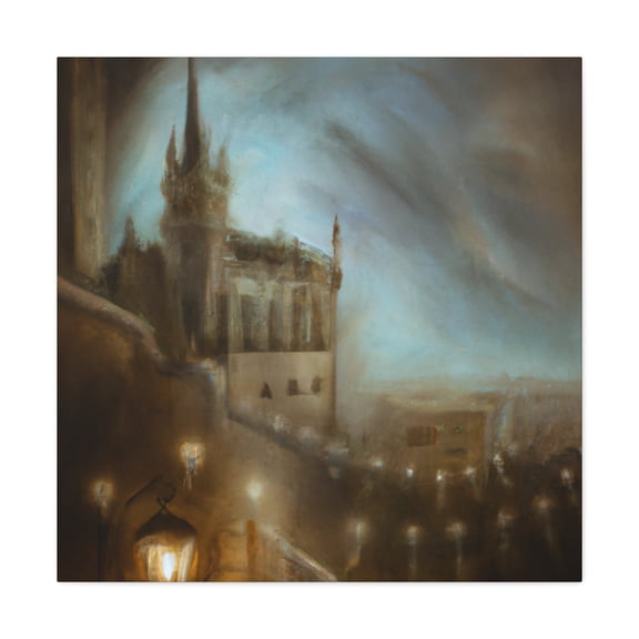 "The Majestic Baroque Scene." - Canvas
