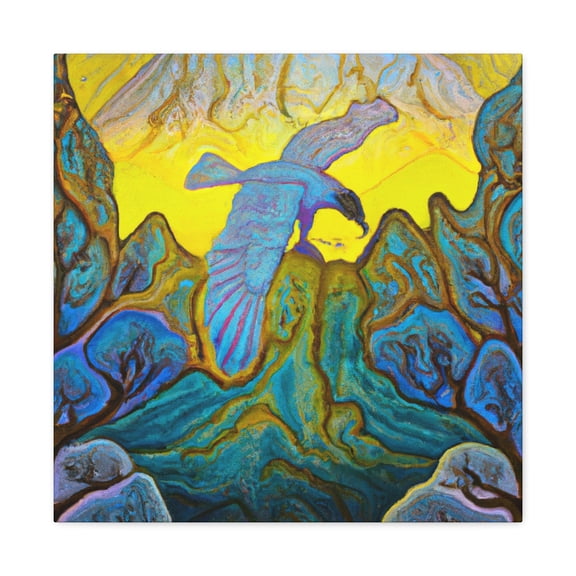 "The Majestic Condor Flying" - Canvas