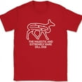 thumbnail image 1 of The Majestic Dill Doe T-Shirt Funny Deer Animal Hunting Humor Joke Gift Tee - Red, 5XL, 1 of 1