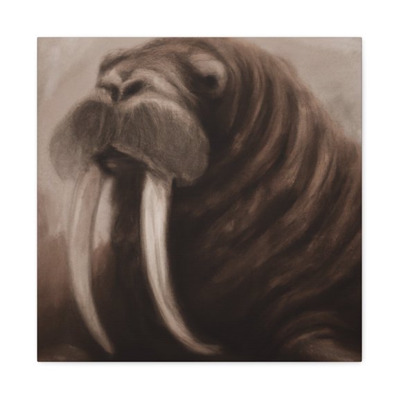 "The Majestic Walrus" - Canvas