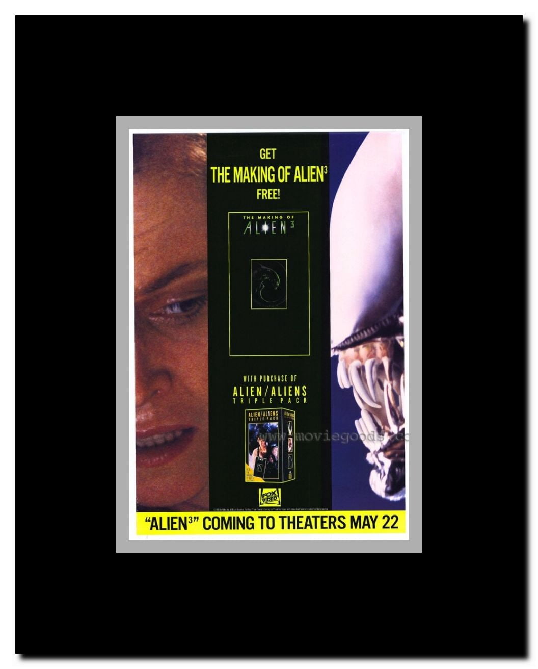 The Making of Alien 3 Framed Movie Poster