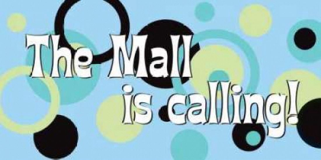 The Mall Is Calling Canvas Art - Stephanie Marrott (10 x 20)