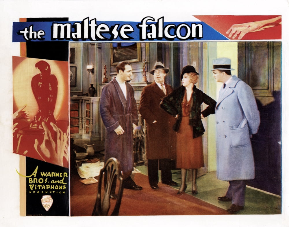 The Maltese Falcon Canvas Art - (28 x 22)