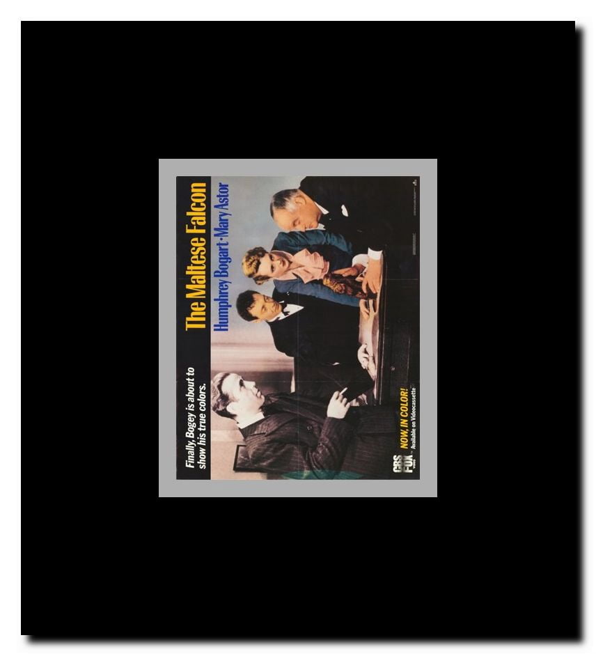 The Maltese Falcon Framed Movie Poster