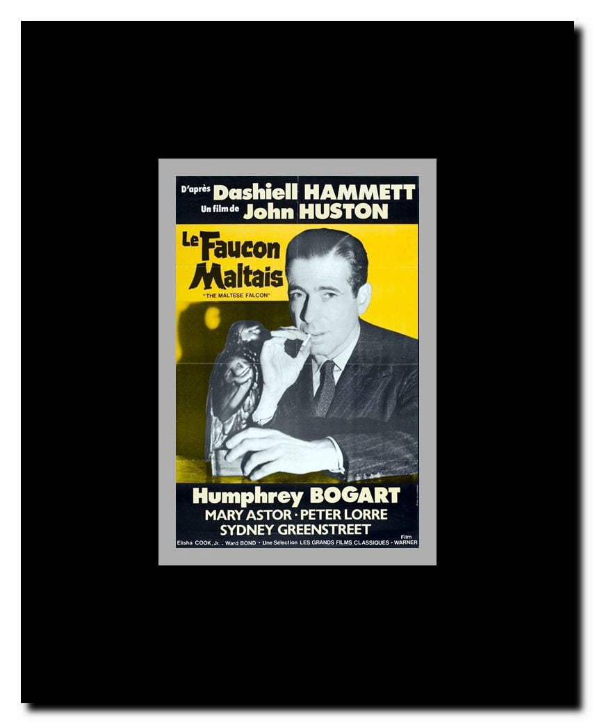 The Maltese Falcon Framed Movie Poster