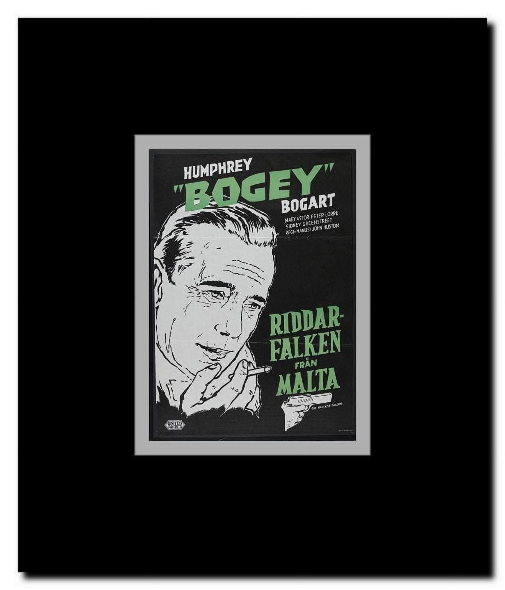 The Maltese Falcon Framed Movie Poster