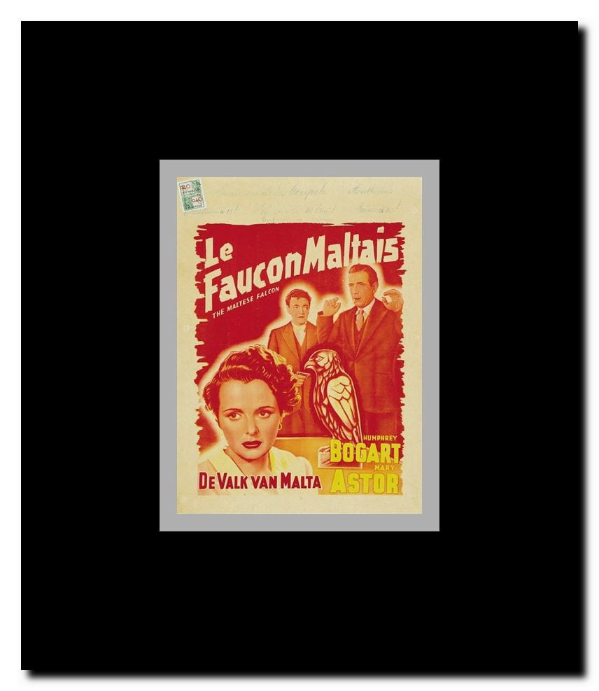The Maltese Falcon Framed Movie Poster
