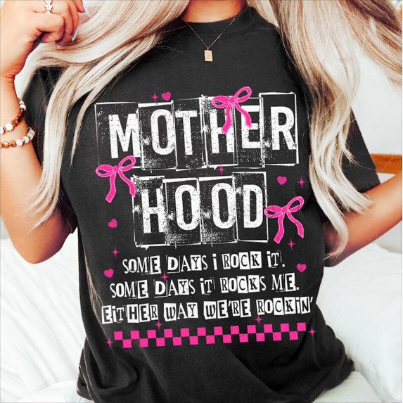 The Mama Tour T-Shirt, Retro Motherhood Shirt, Mother's Day Gift for Mom Tee, Coquette Mama Shirt Design