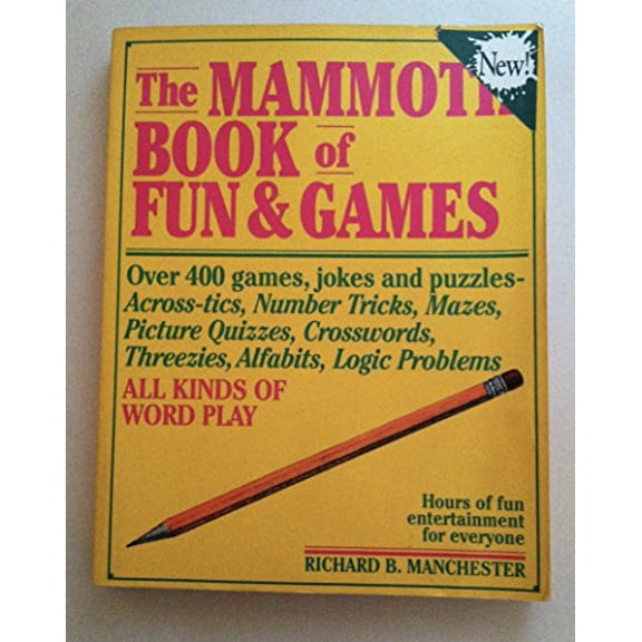 Pre-Owned Mammoth Book of Fun and Games (Paperback) 0884860442 9780884860440