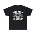 thumbnail image 1 of The Man Behind The Bump Unisex Cotton Tee, 1 of 3