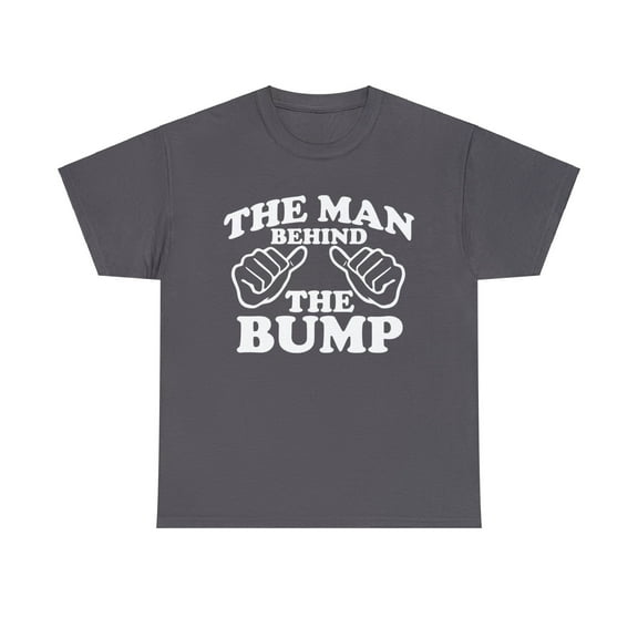 The Man Behind The Bump Unisex Cotton Tee