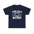 thumbnail image 1 of The Man Behind The Bump Unisex Cotton Tee, 1 of 3
