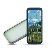 The Man Brand's Solid Cologne - Travel Size Slide Tin - 0.75 oz (Aspen)