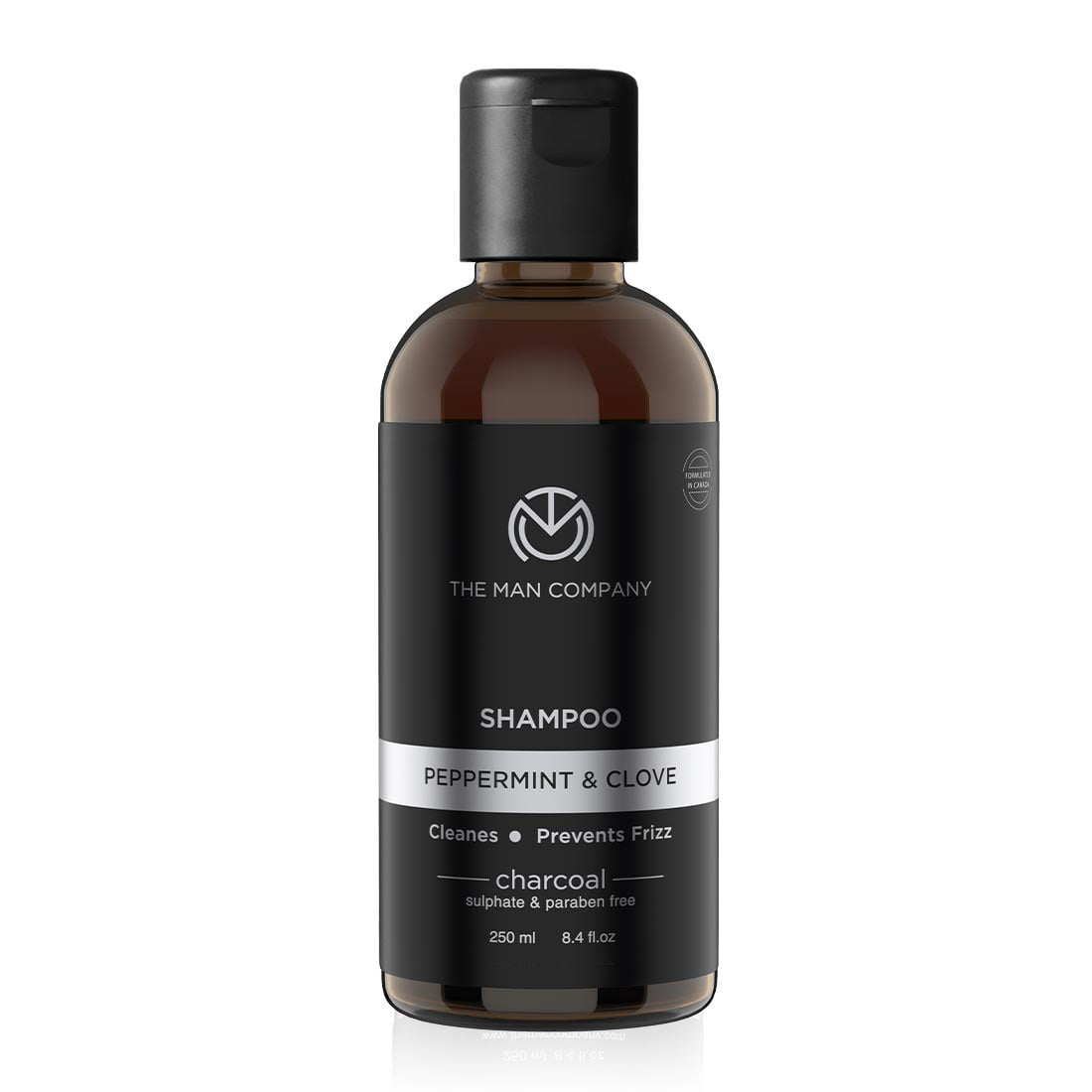 The Man Company Charcoal Shampoo For Oily Scalp To Eliminate Dandruff
