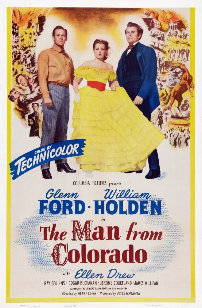 The Man From Colorado U Canvas Art -  (11 x 17)
