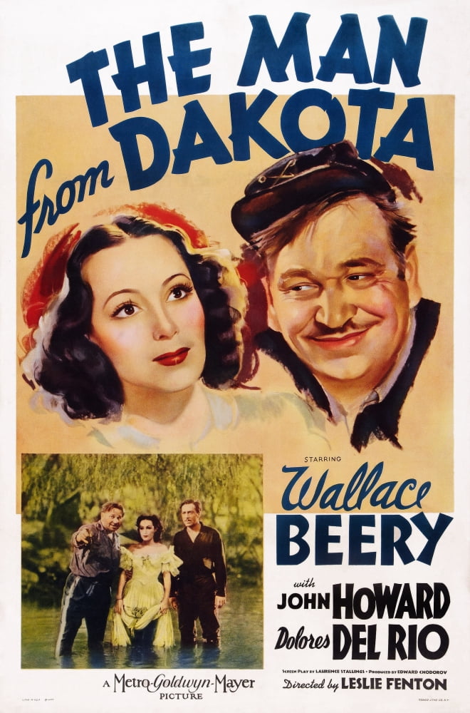 The Man From Dakota U Canvas Art - (24 x 36)