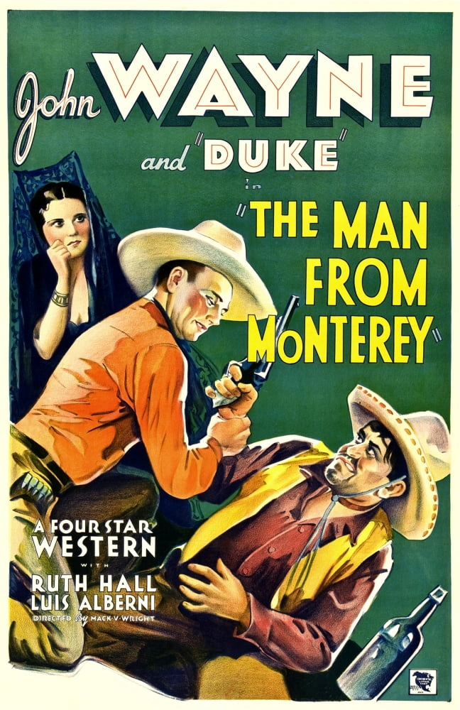 The Man From Monterey Canvas Art - (11 x 17)