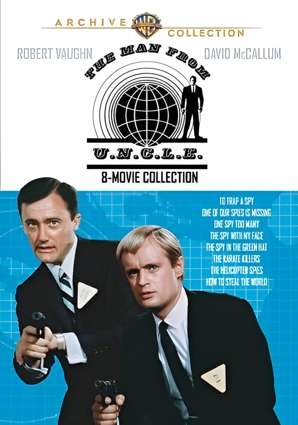 WARNER BROS. The Man From U.N.C.L.E.: 8-Movie Collection (DVD), Warner Archives, Action & Adventure