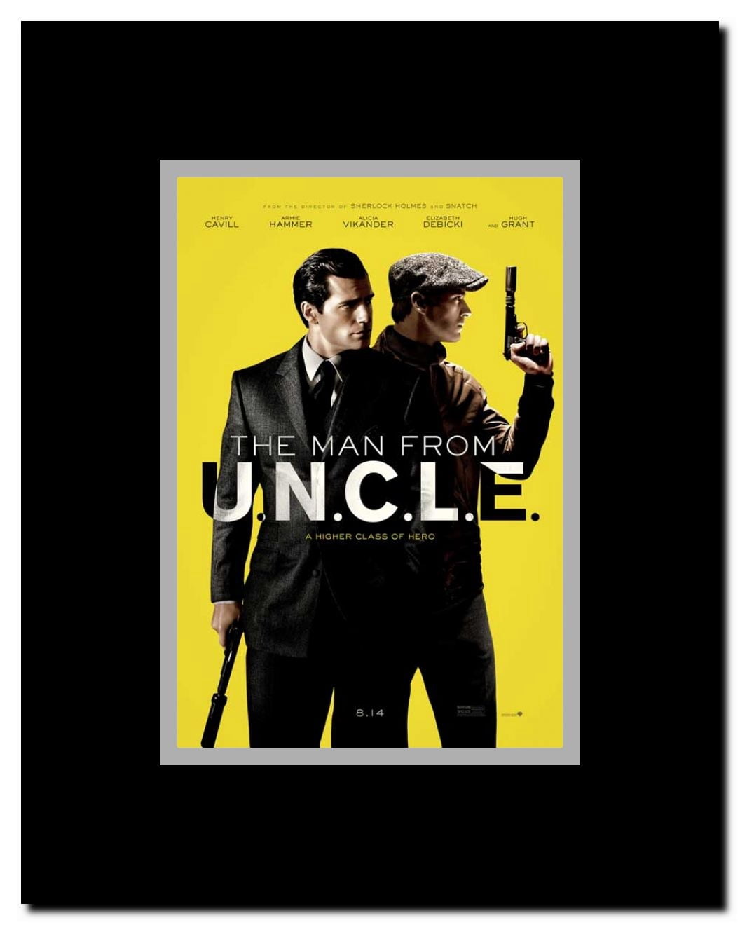 The Man From U.N.C.L.E. Framed Movie Poster