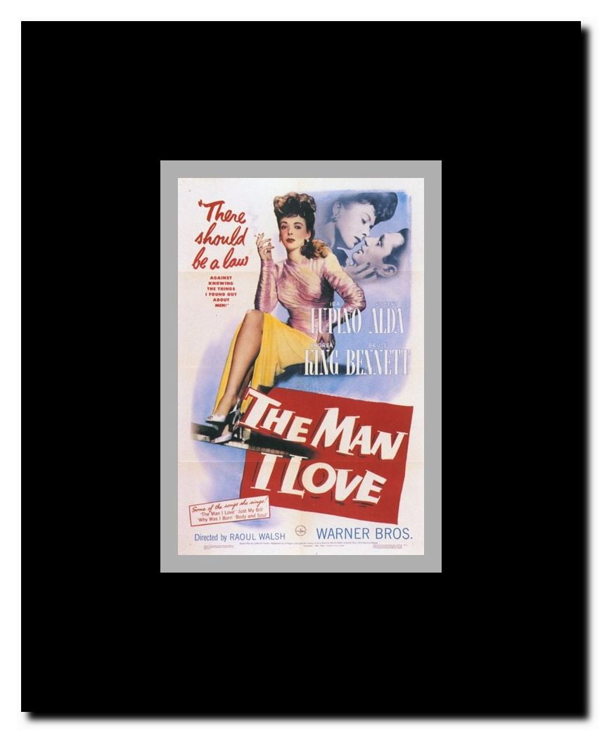 The Man I Love Framed Movie Poster