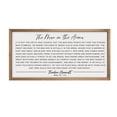 thumbnail image 1 of MCheckerd The Man In The Arena Wall Art Framed 24.8x12.6inch, Wood Motivational Office Wall Decor for Men, Inspirational Positive Famous Quotes Home Decor, 1 of 6