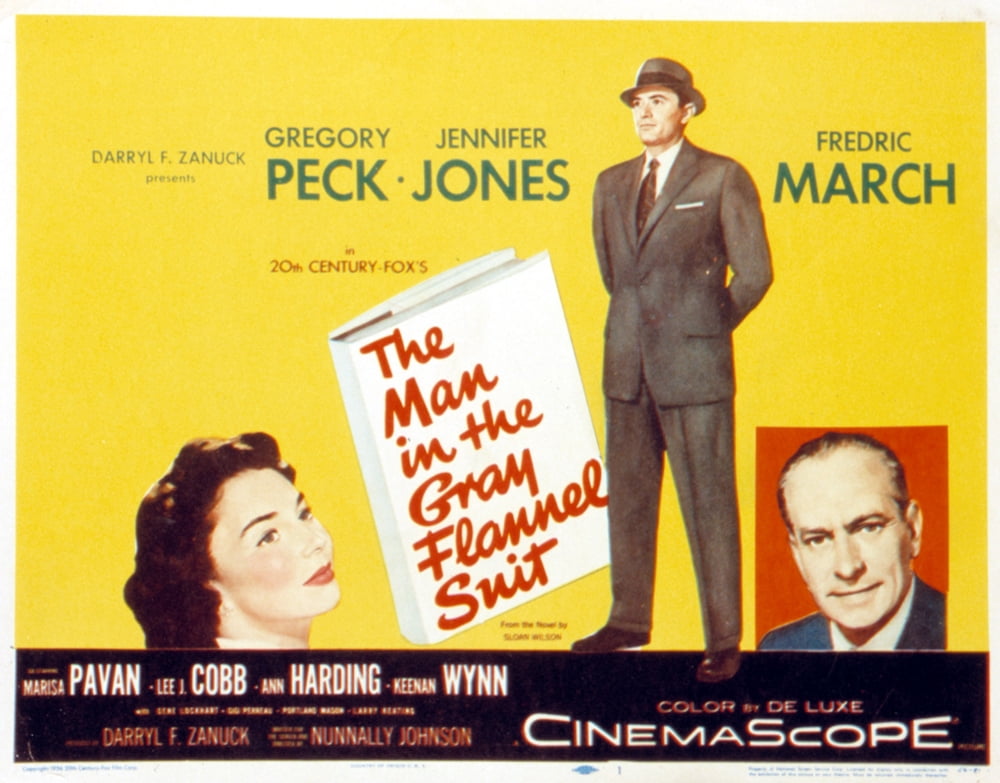The Man In The Gray Flannel Suit Canvas Art - (28 x 22)