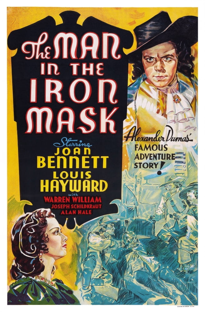 The Man In The Iron Mask U Canvas Art - (11 x 17)
