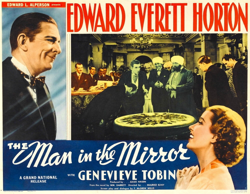The Man In The Mirror Canvas Art - (28 x 22)
