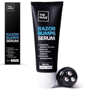 The Man Soothing Aftershave with Razor Bumps Roll-on, Unscented, 3.5 fl oz